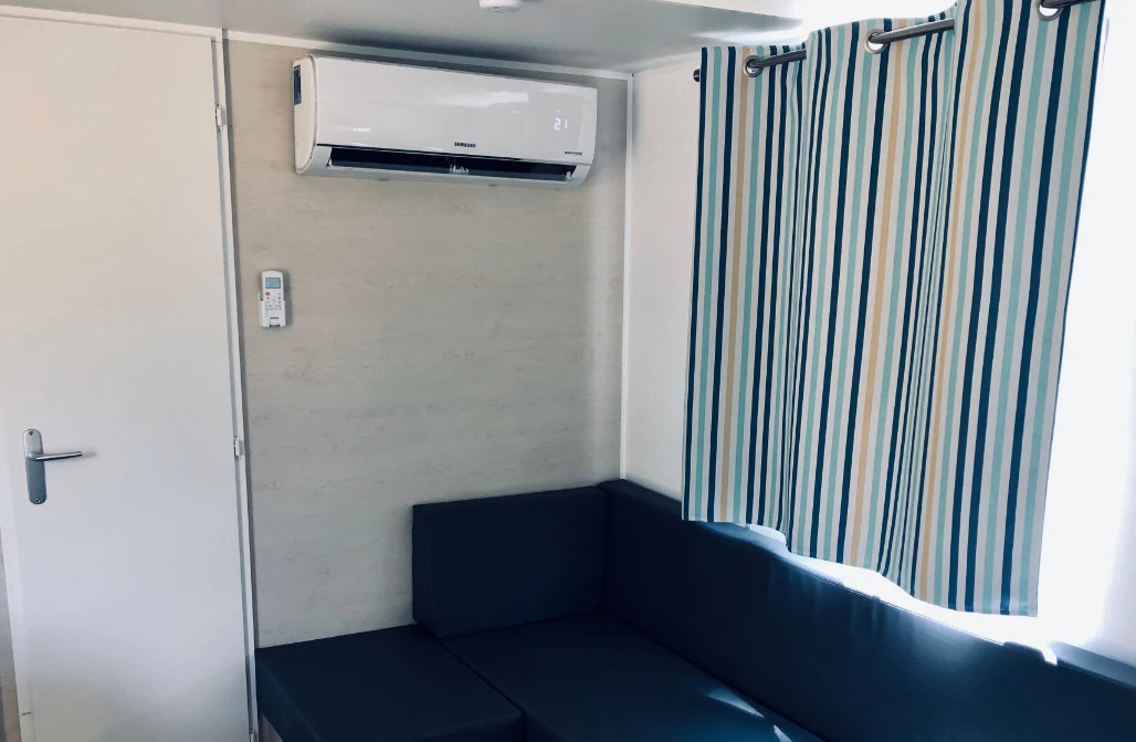 Installation de climatisations réversibles Samsung camping interieur